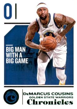 2018-19 Panini Chronicles - Green #24 DeMarcus Cousins Front