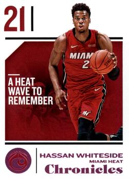 2018-19 Panini Chronicles - Pink #39 Hassan Whiteside Front