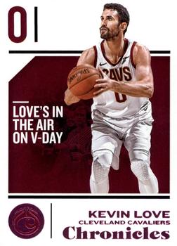 2018-19 Panini Chronicles - Pink #59 Kevin Love Front