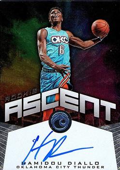 2018-19 Panini Chronicles - Rookie Ascent #RA-HDL Hamidou Diallo Front