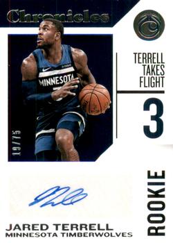 2018-19 Panini Chronicles - Rookie Chronicles Signatures #RC-JTR Jared Terrell Front