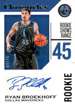 2018-19 Panini Chronicles - Rookie Chronicles Signatures #RC-RBF Ryan Broekhoff Front