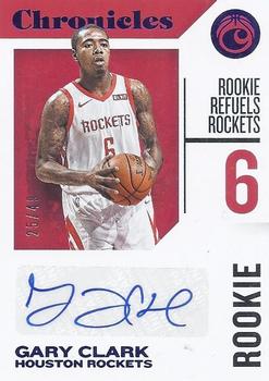2018-19 Panini Chronicles - Rookie Chronicles Signatures Blue #RC-GCL Gary Clark Front