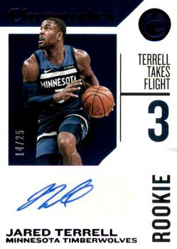 2018-19 Panini Chronicles - Rookie Chronicles Signatures Purple #RC-JTR Jared Terrell Front