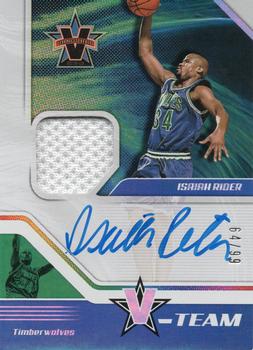 2018-19 Panini Chronicles - V-Team Signature Swatches #VT-CO Isaiah Rider Front