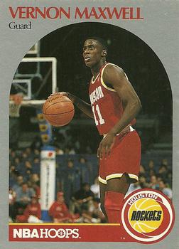 1990-91 Hoops #126 Vernon Maxwell Front