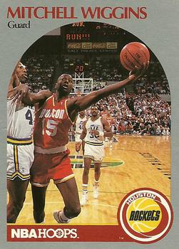 1990-91 Hoops #130 Mitchell Wiggins Front