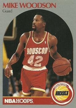 1990-91 Hoops #131 Mike Woodson Front