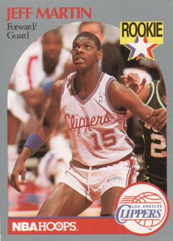 1990-91 NBA HOOPS SERIES 1 MARK JACKSON MENENDEZ BROTHERS ROOKIE CARD # 205