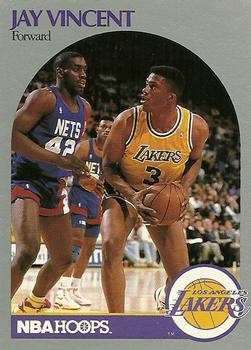 1990-91 Hoops #161 Jay Vincent Front