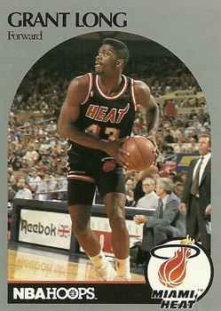 1990-91 Hoops #167 Grant Long Front