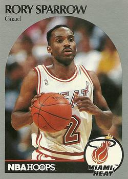 1990-91 Hoops #170 Rory Sparrow Front