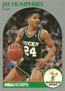 1990-91 Hoops #175 Jay Humphries Front