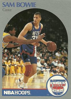 1990-91 Hoops #194 Sam Bowie Front