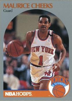 1990-91 Hoops #202 Maurice Cheeks Front
