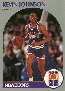 1990-91 Hoops #238 Kevin Johnson Front