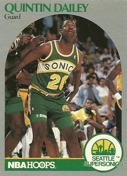 1990-91 Hoops #276 Quintin Dailey Front