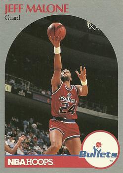 1990-91 Hoops #301 Jeff Malone Front