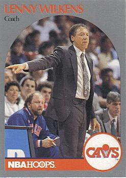 1990-91 Hoops #309 Lenny Wilkens Front