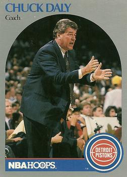 1990-91 Hoops #312 Chuck Daly Front