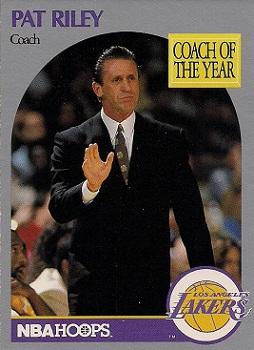 1990-91 Hoops #317 Pat Riley Front