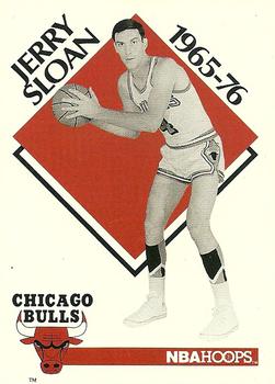 1990-91 Hoops #354 Jerry Sloan Front