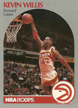 1990-91 Hoops #37 Kevin Willis Front