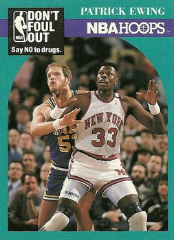 1990-91 Hoops #388 Patrick Ewing Front