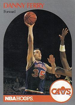 1990-91 Hoops #406 Danny Ferry Front