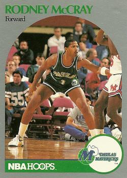 1990-91 Hoops #409 Rodney McCray Front