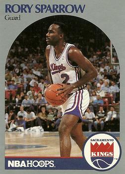 1990-91 Hoops #430 Rory Sparrow Front