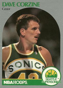 1990-91 Hoops #436 Dave Corzine Front