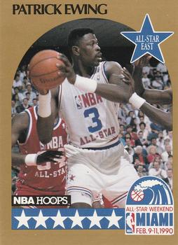 1990-91 Hoops #4 Patrick Ewing Front