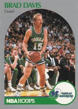 1990-91 Hoops #84 Brad Davis Front