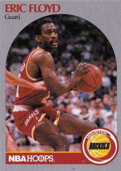 1990-91 Hoops #124 Eric Floyd Front