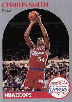 1990-91 Hoops #151 Charles Smith Front