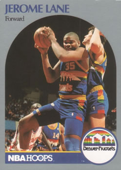 1990-91 Hoops #96 Jerome Lane Front
