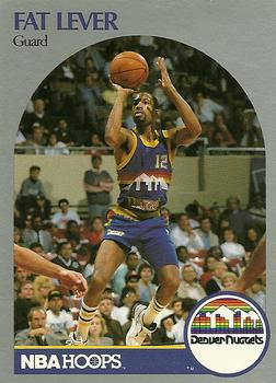 1990-91 Hoops #97 Fat Lever Front
