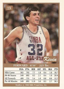 1990-91 Hoops #44 Kevin McHale - NM-MT