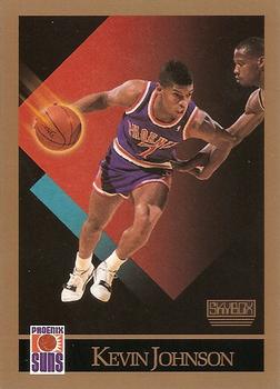 1990-91 SkyBox #224 Kevin Johnson Front