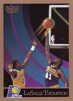 1990-91 SkyBox #123 LaSalle Thompson Front