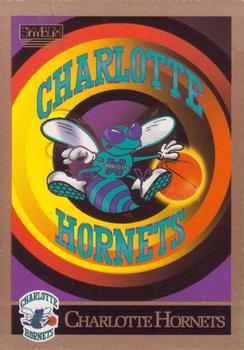 1990-91 SkyBox #330 Charlotte Hornets Front