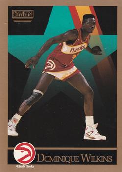 1990-91 SkyBox #11 Dominique Wilkins Front