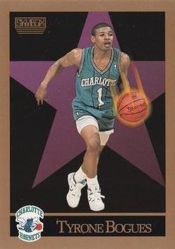 1990-91 SkyBox #26 Tyrone Bogues Front