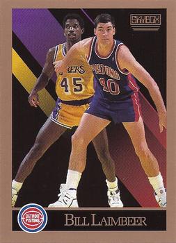 1990-91 SkyBox #90 Bill Laimbeer Front