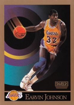 1990-91 SkyBox #138 Earvin Johnson Front