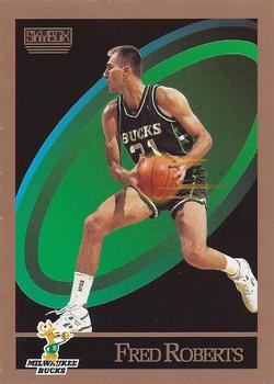 1990-91 SkyBox #164 Fred Roberts Front