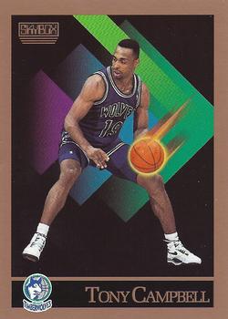 1990-91 SkyBox #168 Tony Campbell Front