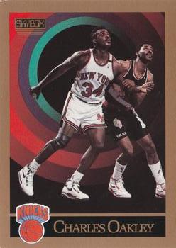 1990-91 SkyBox #191 Charles Oakley Front