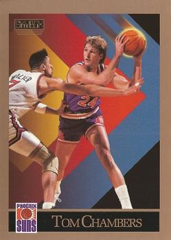 1990-91 SkyBox #220 Tom Chambers Front